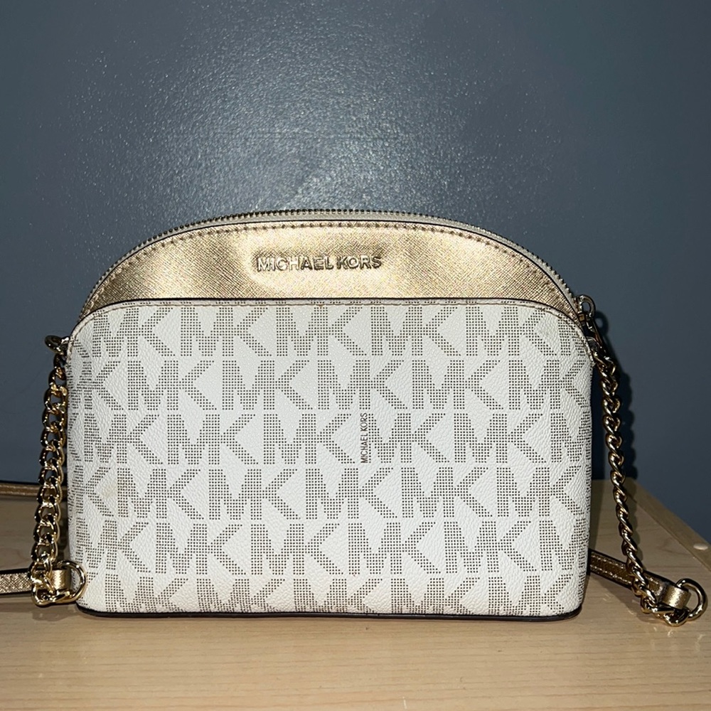 Michael Kors logo crossbody bag